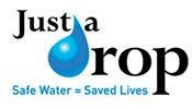 just a drop logo